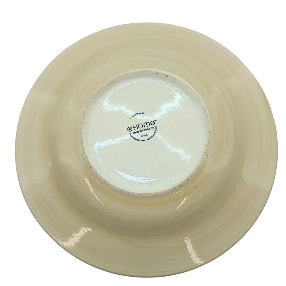 Home American Simplicity Stoneware Dinner Plates 11